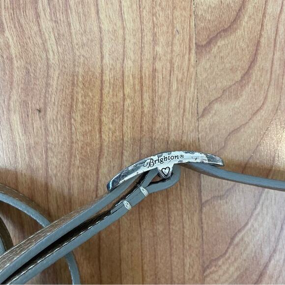 Brighton 3D Leather Flower Bag Crossbody Satchel - Picture 16 of 16